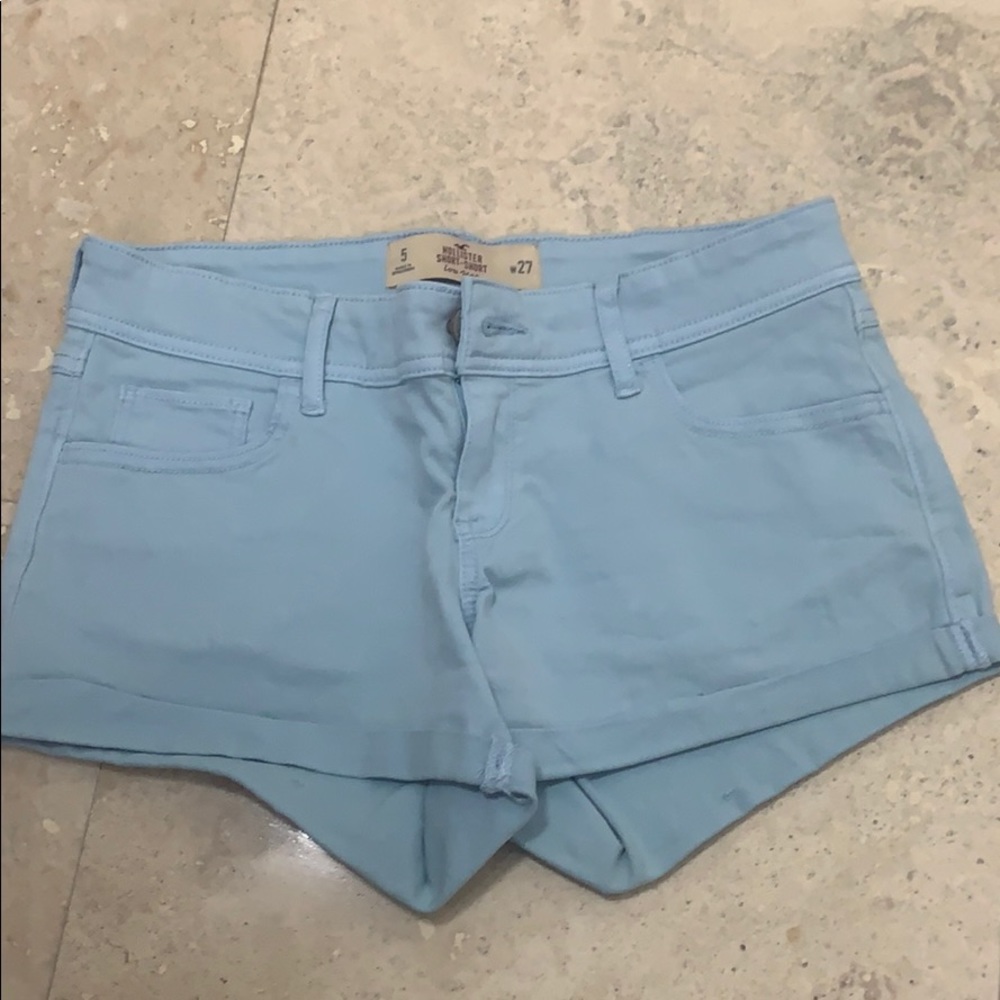 Blue shorts